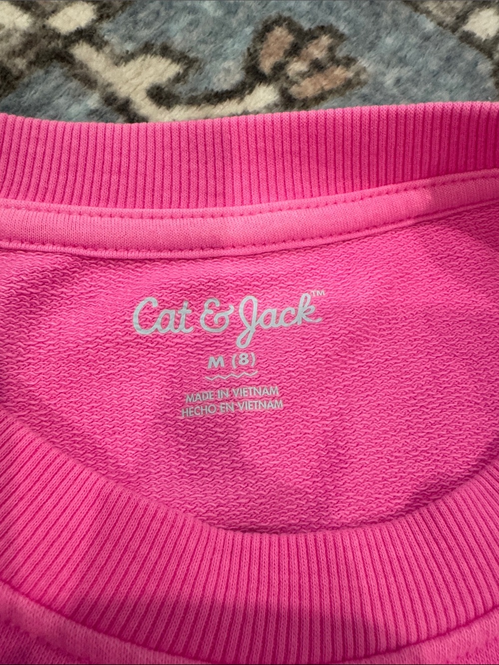 Kids Pink Tropical Palm Graphic Tee - Picture 3 of 3